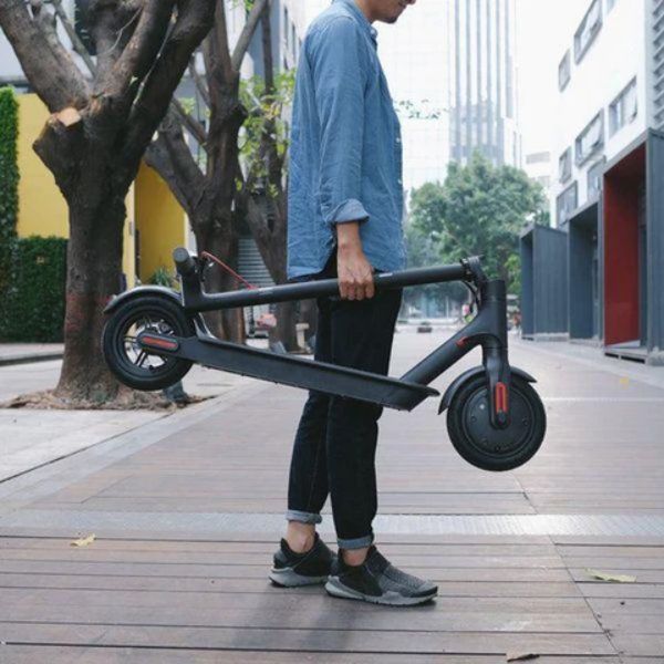 CRONY XM MAX E-Scooter with Antivibrator and APP 30km Speed Foldable 10 Inch Tires-Dark Grey