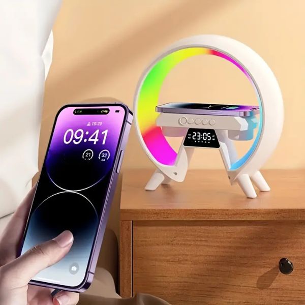 Large G Wireless Speaker Night Light