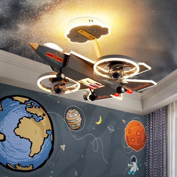 Kids Dream Jet Ceiling Fan Lights Up Any Room in Dubai