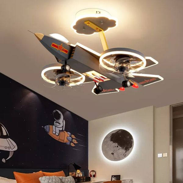 Jet Remote Control Ceiling Fan Light Dubai