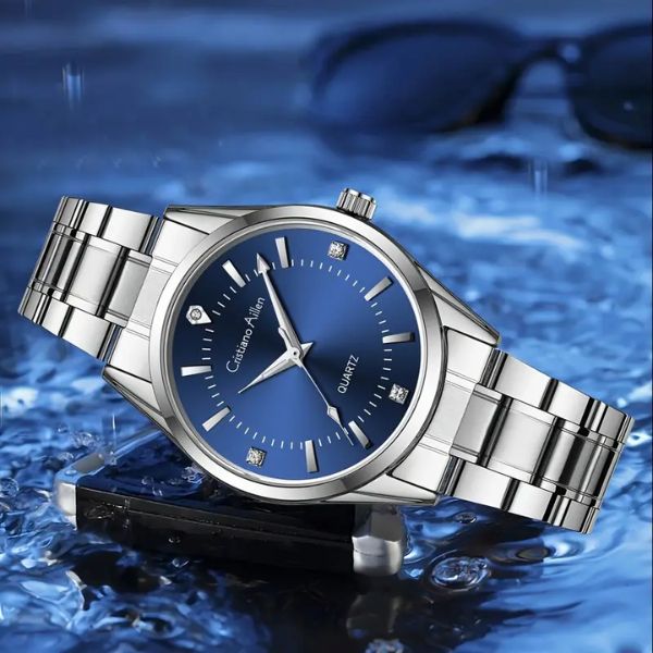 Waterproof Cristiano aillen quartz watch